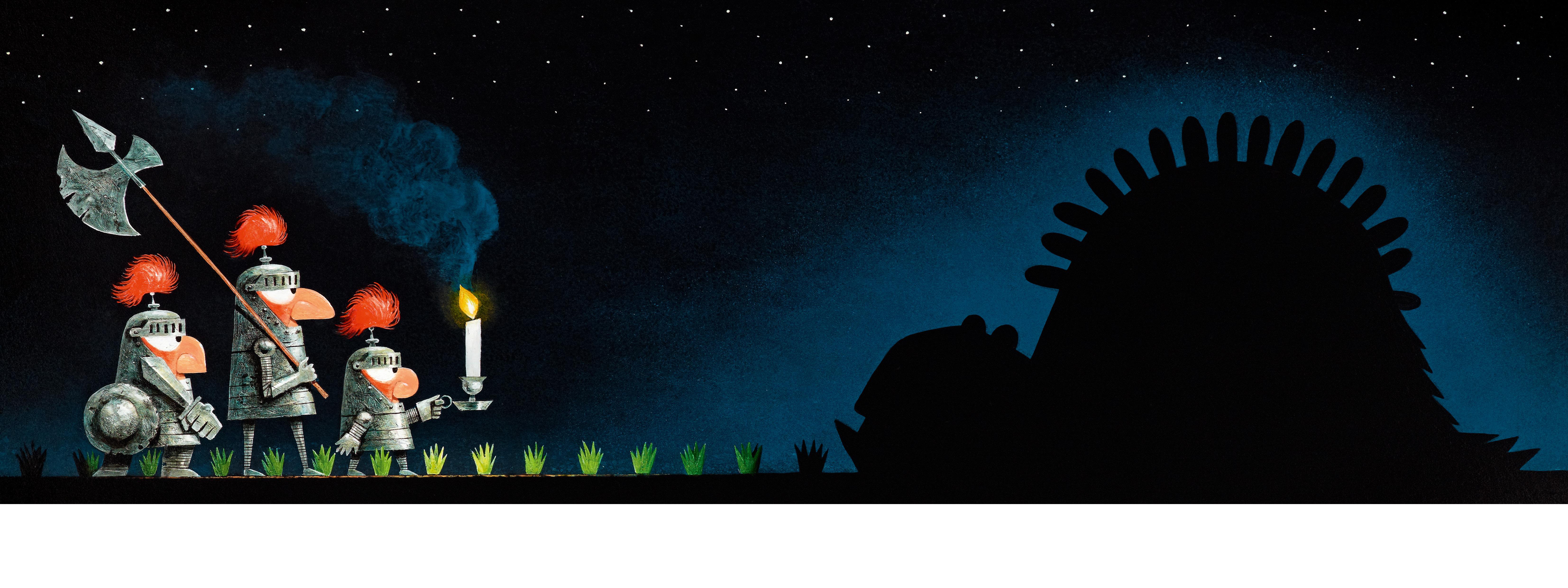 Beispielinhalt (Bild) Wo steckt der Drache?