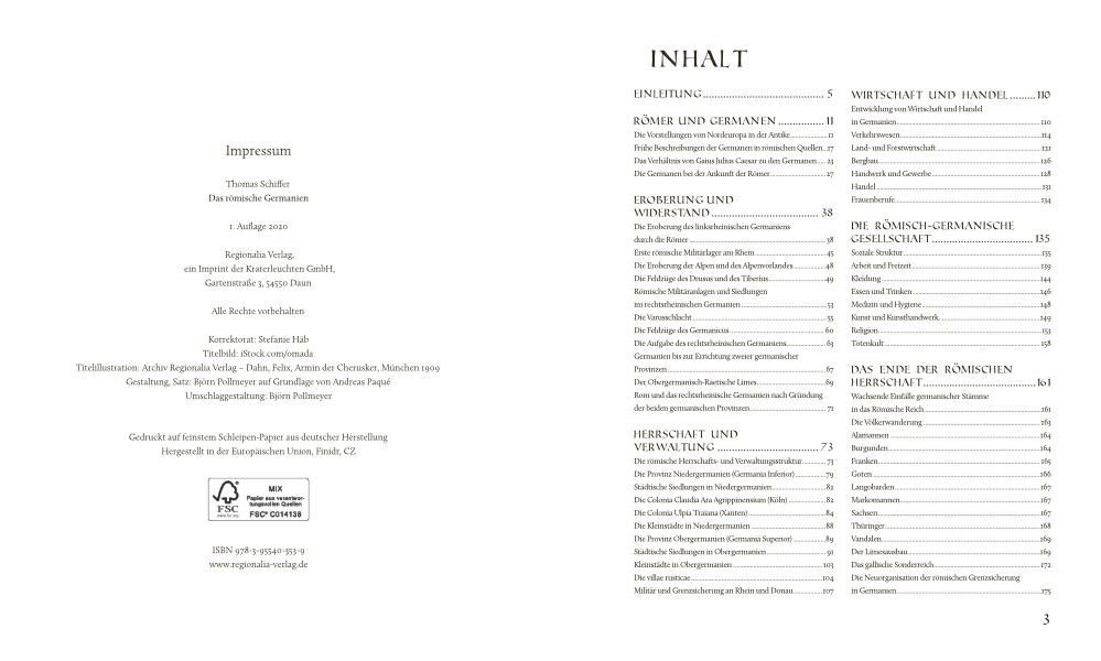 Beispielinhalt (Bild) Das römische Germanien