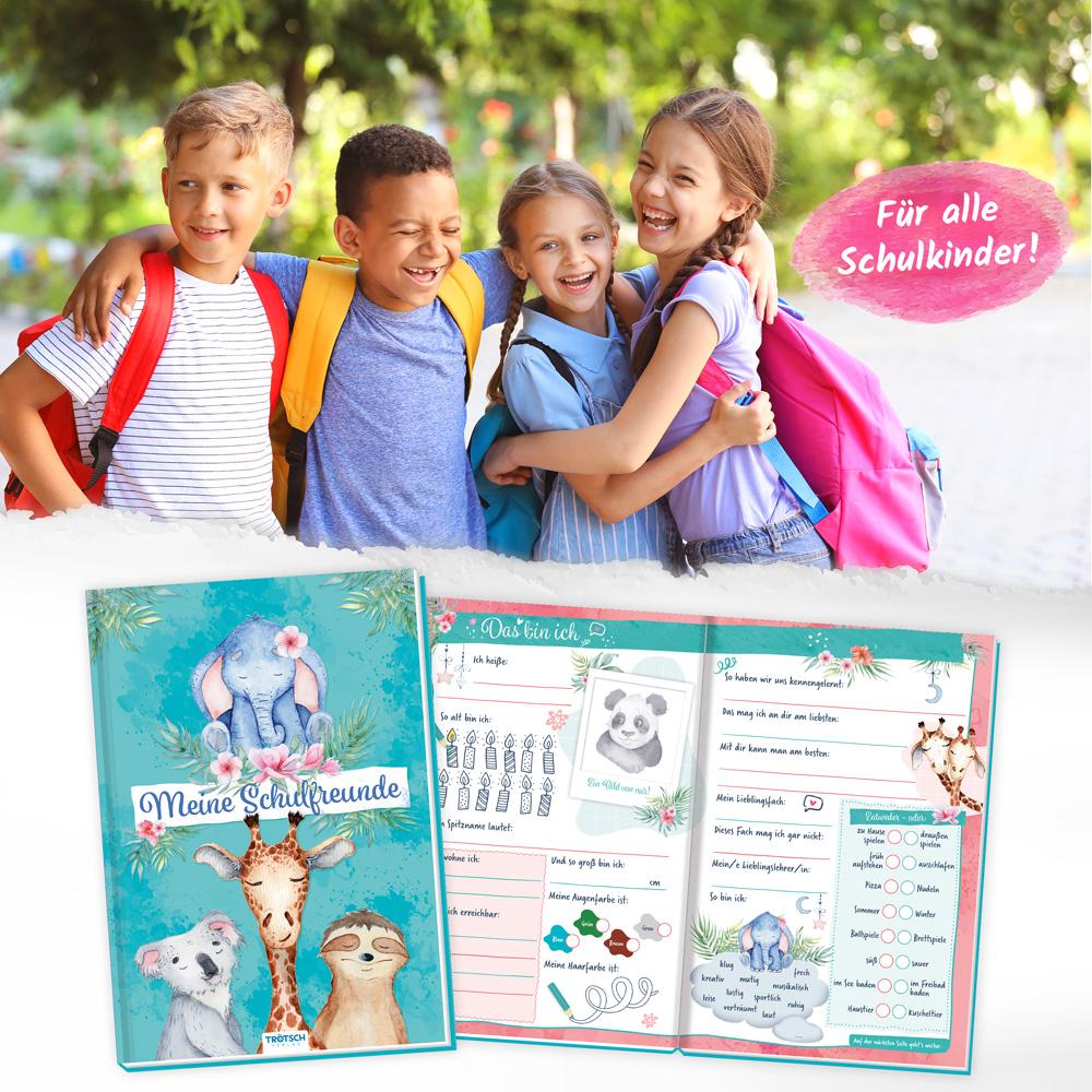 Beispielinhalt (Bild) Trötsch Meine Schulfreunde Tierfreunde