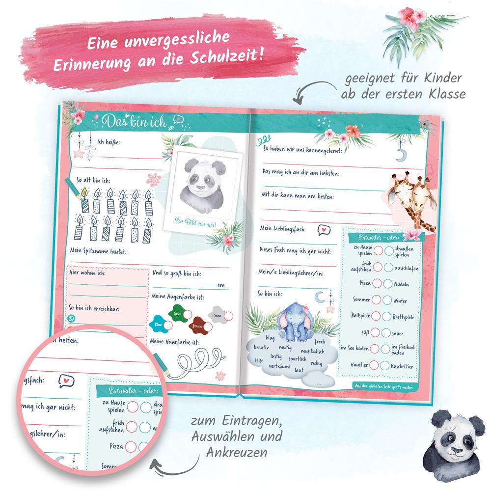 Beispielinhalt (Bild) Trötsch Meine Schulfreunde Tierfreunde