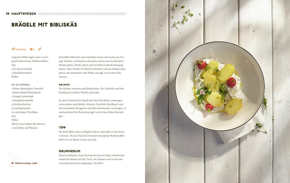 Beispielinhalt (Bild) Die Rezeptsucherin