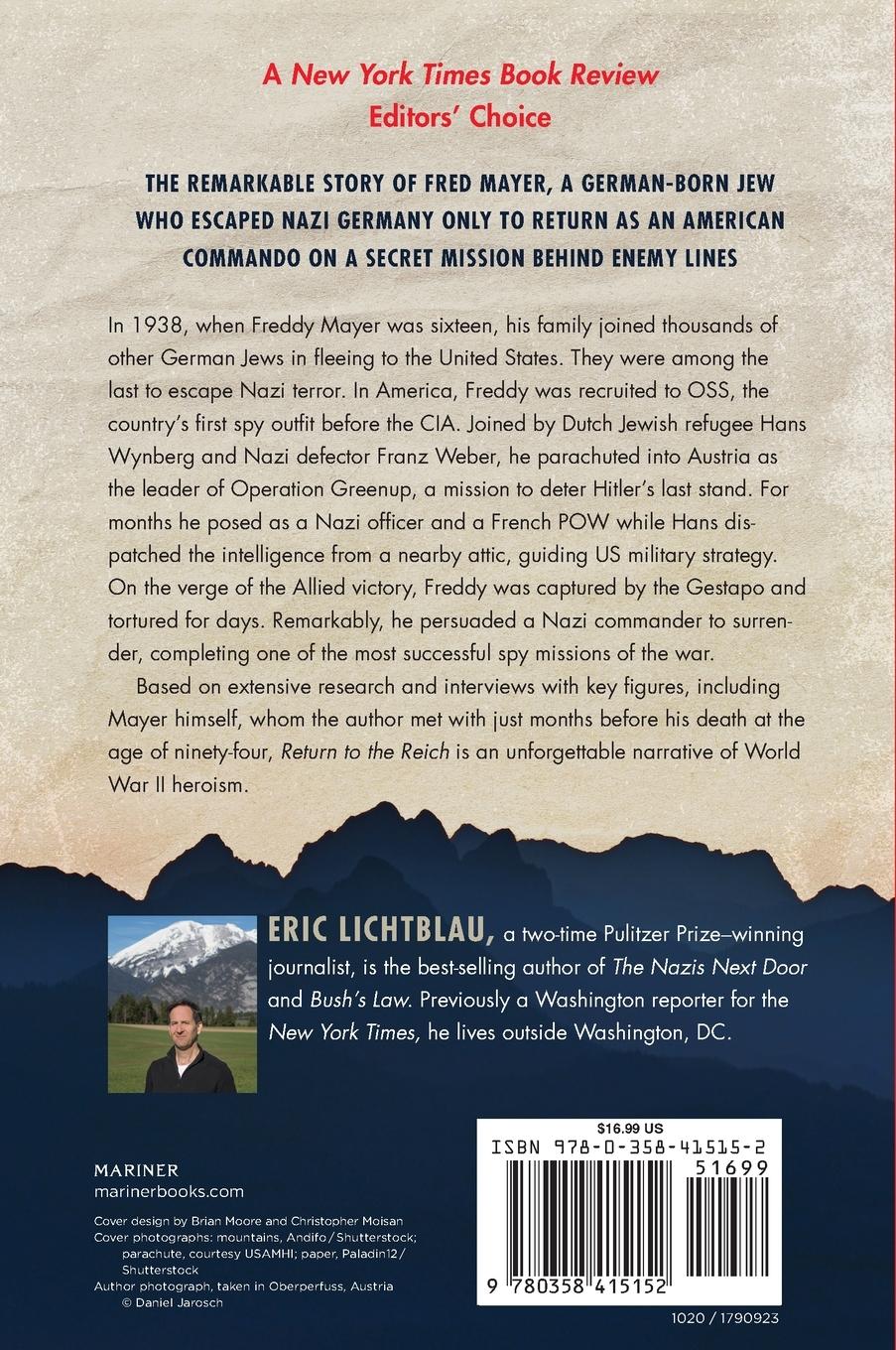 Rückseitencover Return to the Reich