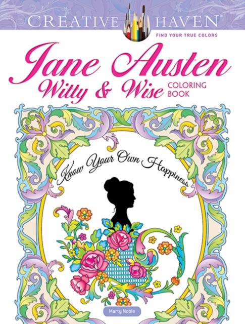Vorderes Coverbild Creative Haven Jane Austen Witty & Wise Coloring Book