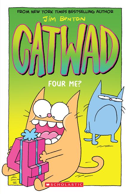 Vorderes Coverbild Four Me? a Graphic Novel (Catwad #4)