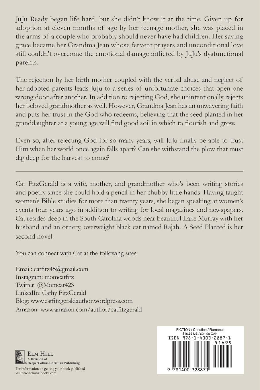 Rückseitencover A Seed Planted