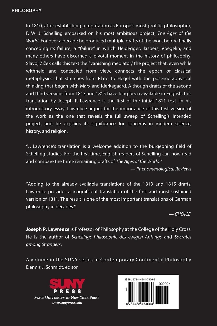 Rückseitencover The Ages of the World (1811)