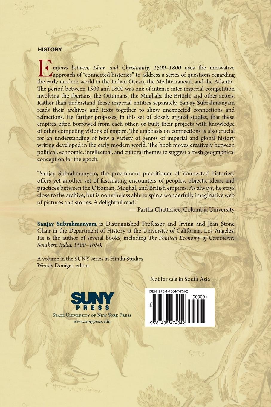 Rückseitencover Empires between Islam and Christianity, 1500-1800