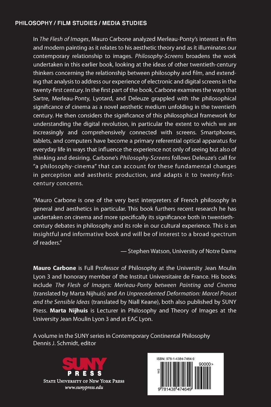Rückseitencover Philosophy-Screens