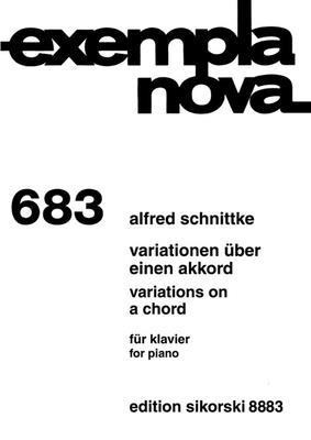 Vorderes Coverbild Variations on a Chord: Piano