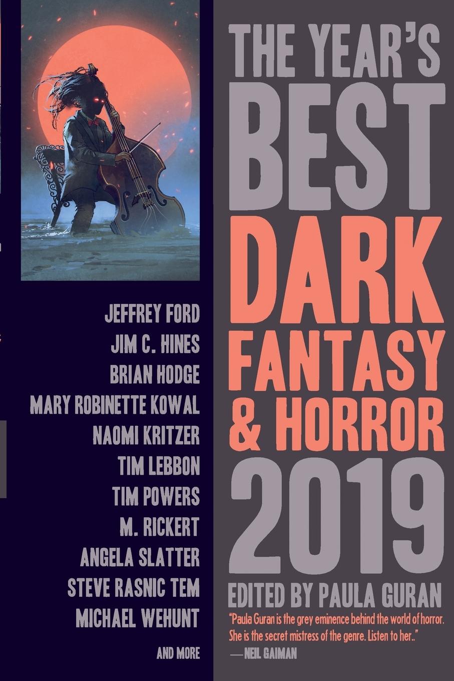 Vorderes Coverbild The Year's Best Dark Fantasy & Horror, 2019 Edition
