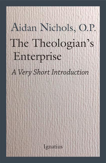 Vorderes Coverbild The Theologian's Enterprise