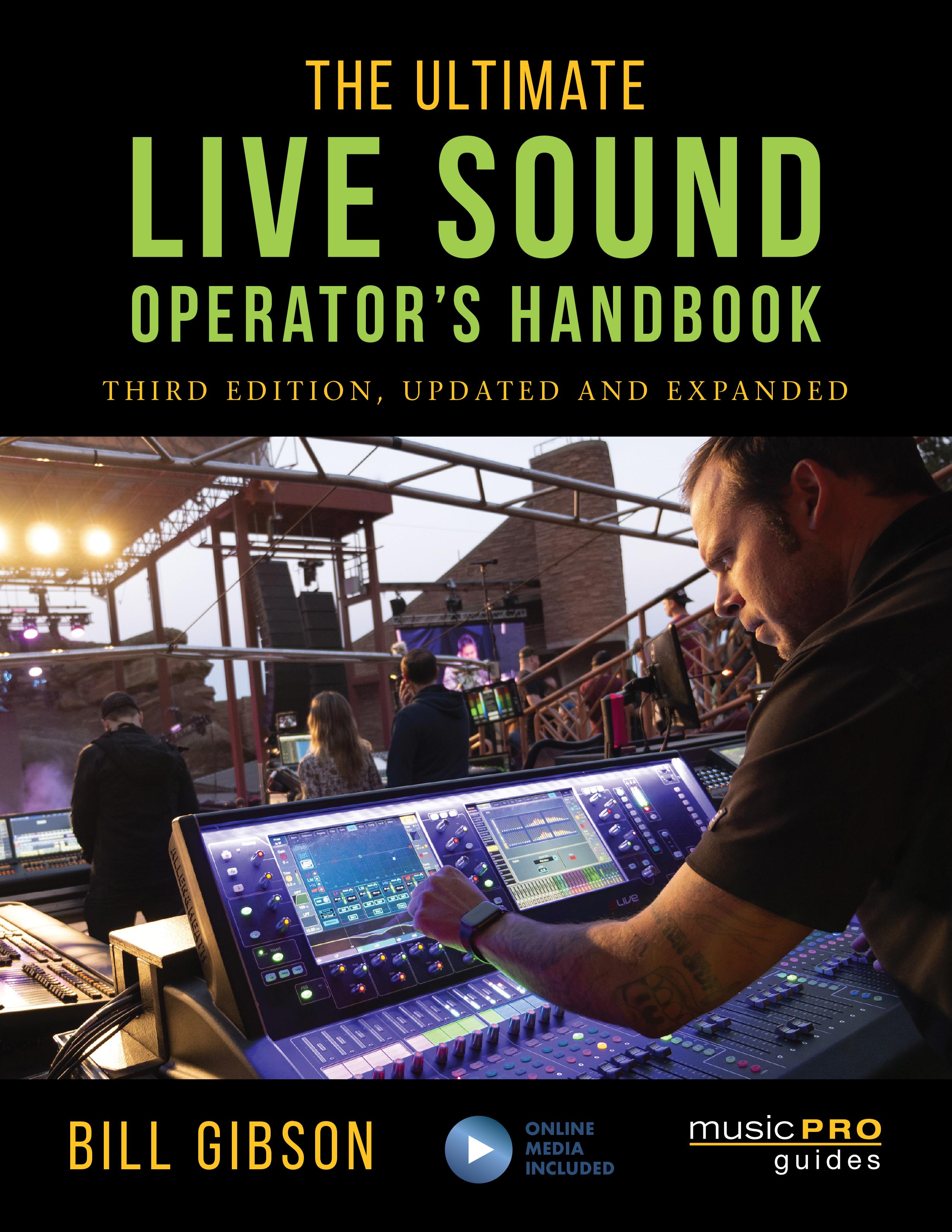 Vorderes Coverbild The Ultimate Live Sound Operator's Handbook