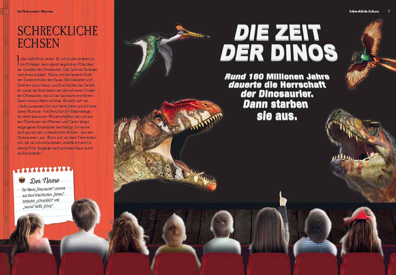 Beispielinhalt (Bild) Verborgene Welt der Dinosaurier