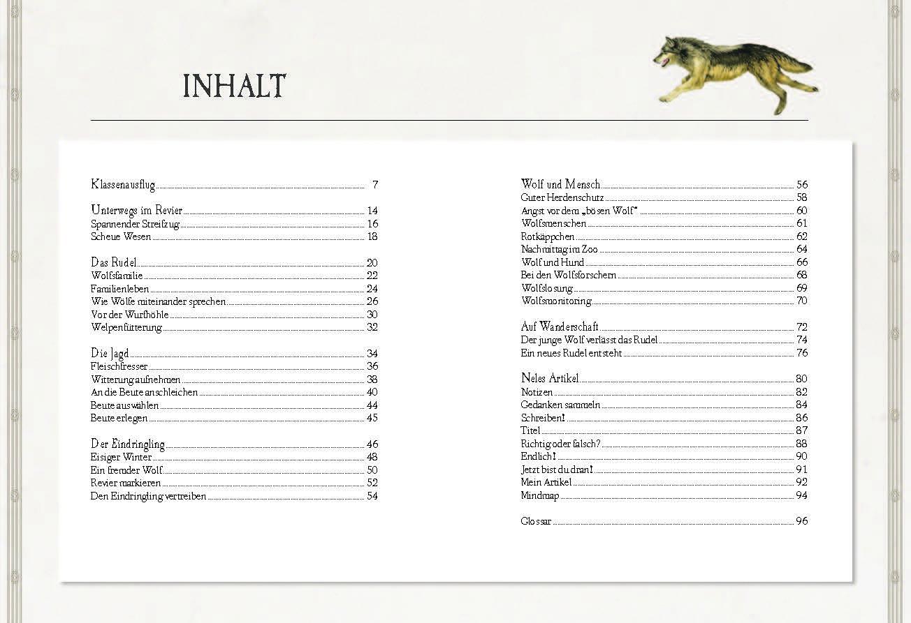 Beispielinhalt (Bild) Verborgene Welt der Wölfe