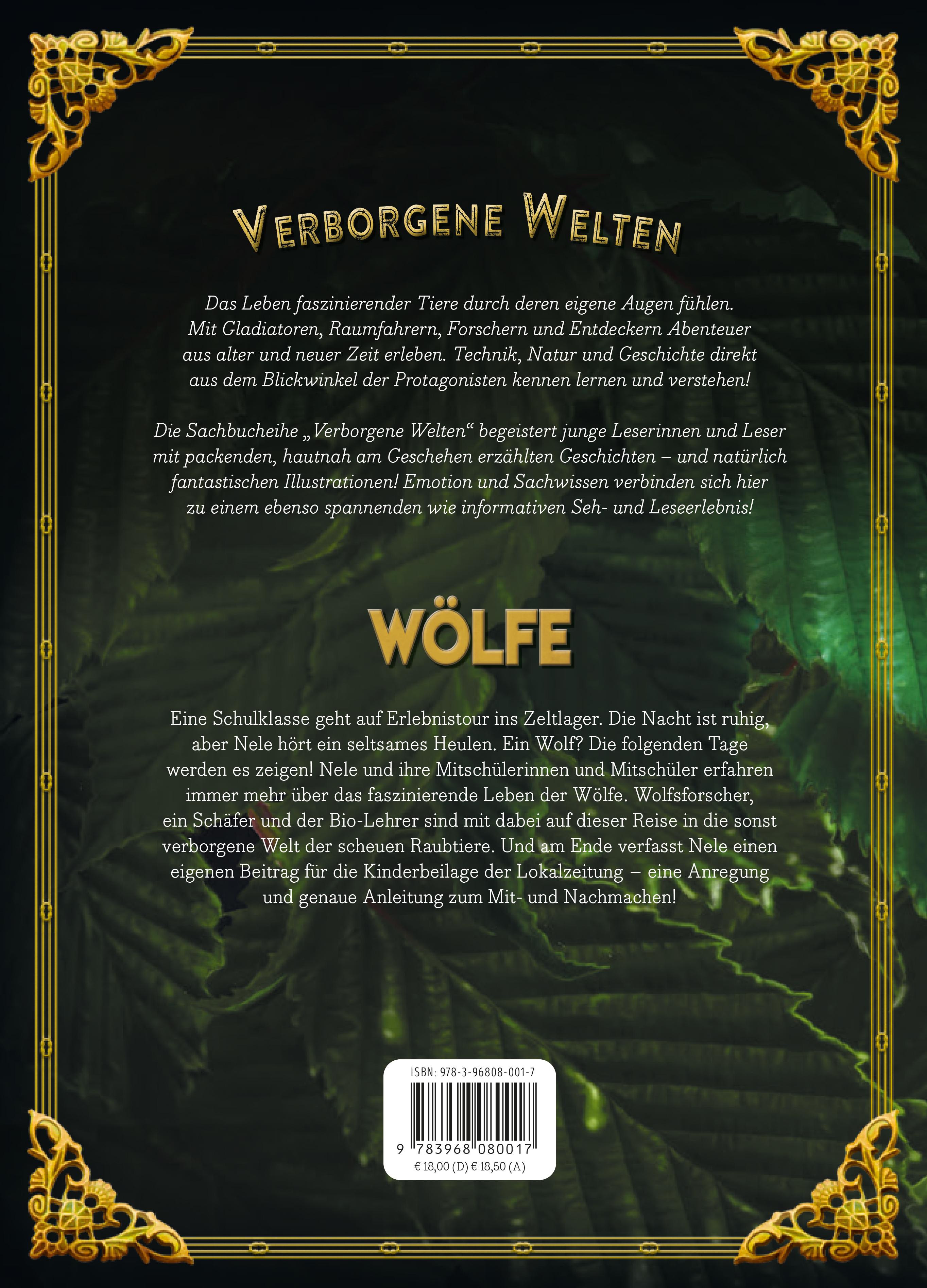 Rückseitencover Verborgene Welt der Wölfe