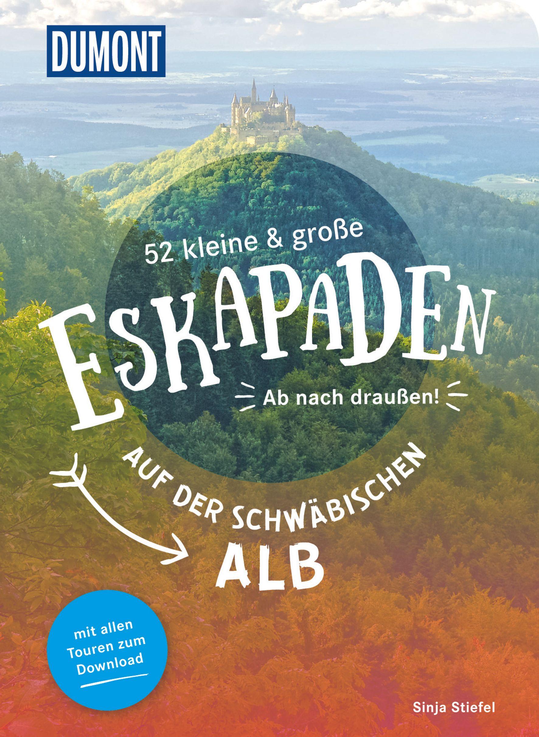 Vorderes Coverbild 52 kleine & große Eskapaden auf der Schwäbischen Alb