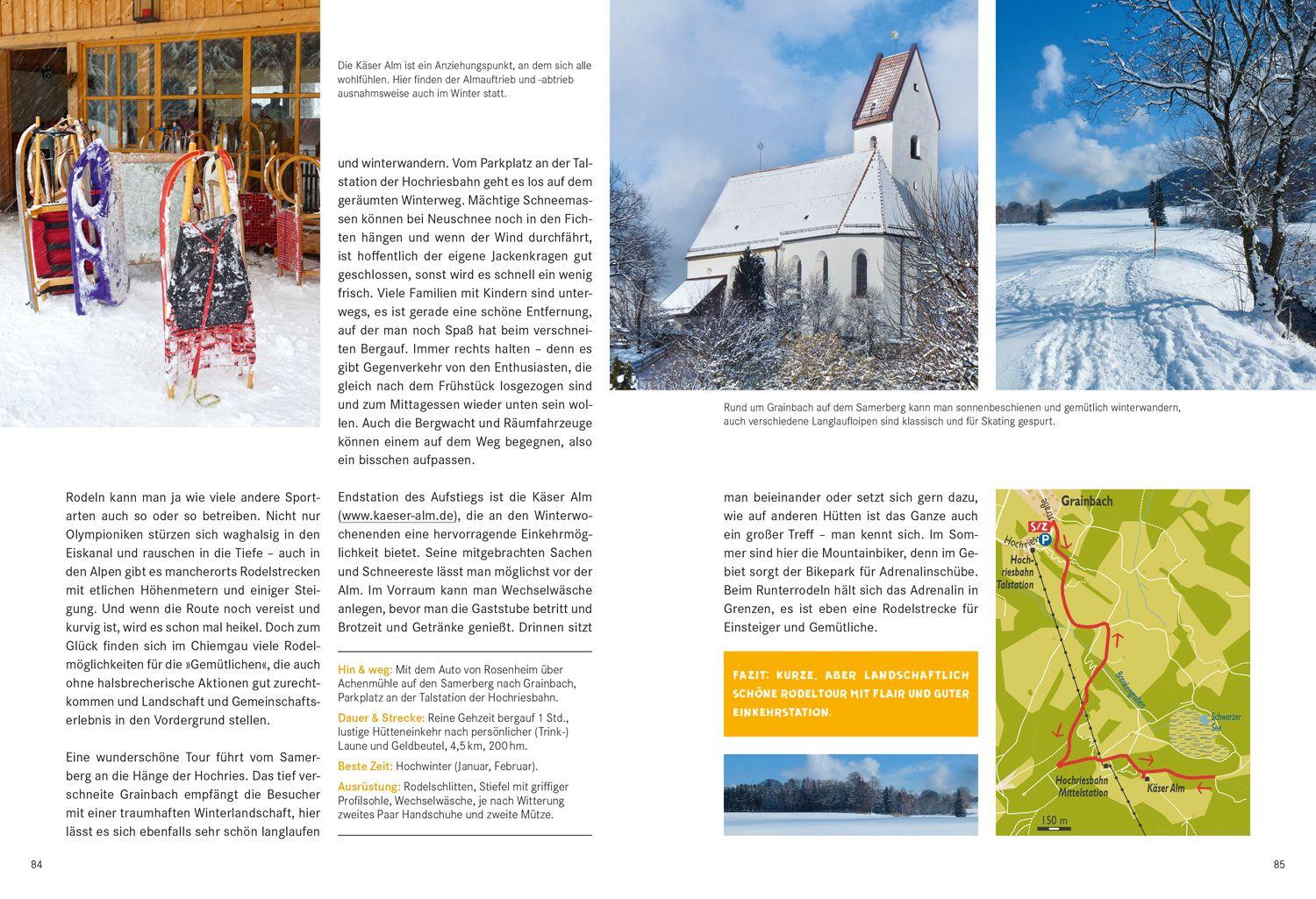 Beispielinhalt (Bild) 52 kleine & große Eskapaden im Chiemgau