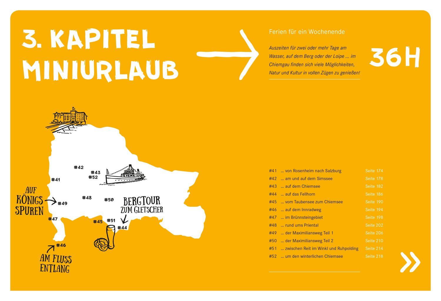 Beispielinhalt (Bild) 52 kleine & große Eskapaden im Chiemgau