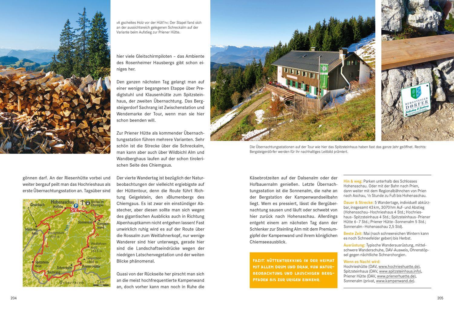 Beispielinhalt (Bild) 52 kleine & große Eskapaden im Chiemgau