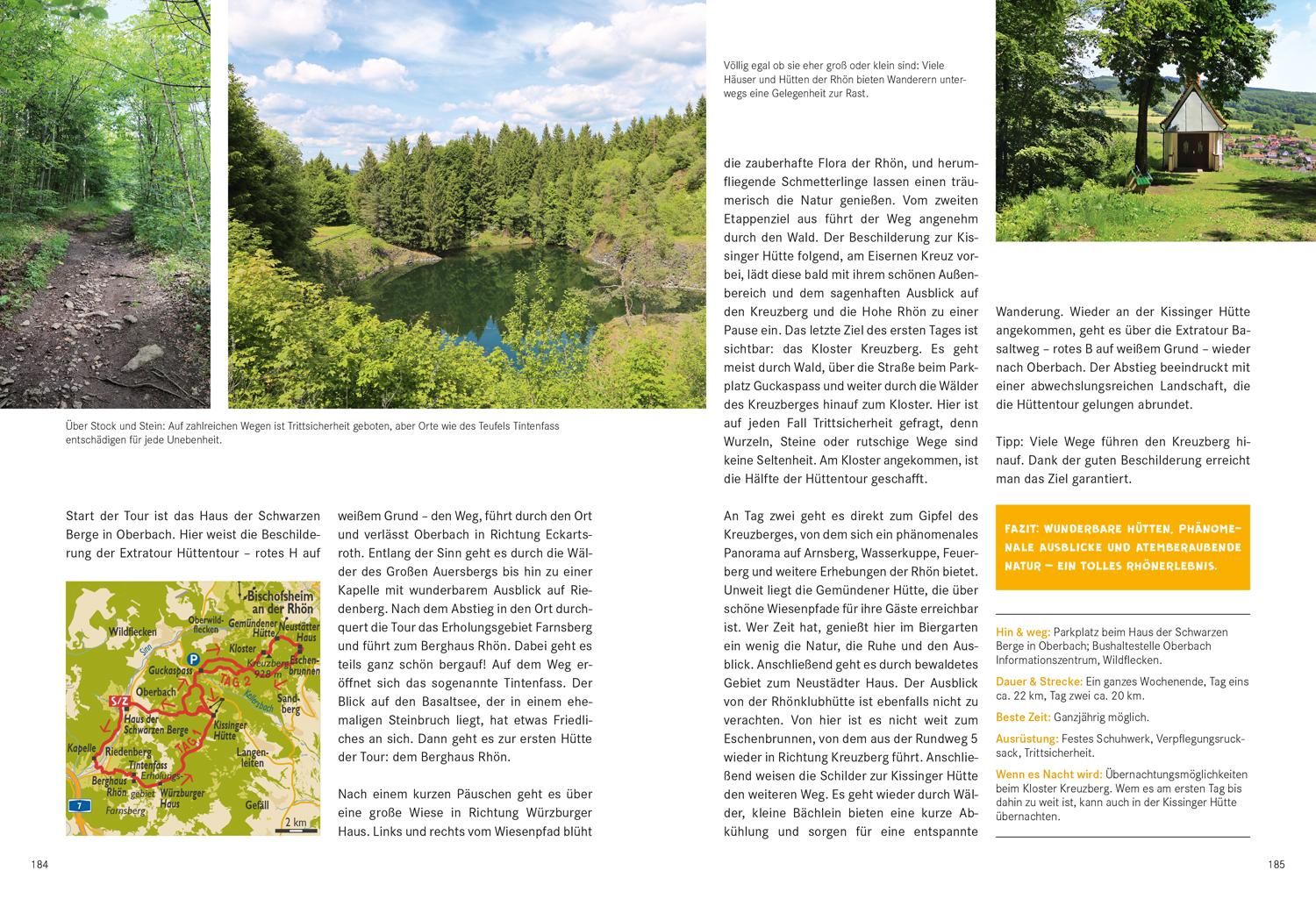 Beispielinhalt (Bild) 52 kleine & große Eskapaden in der Rhön