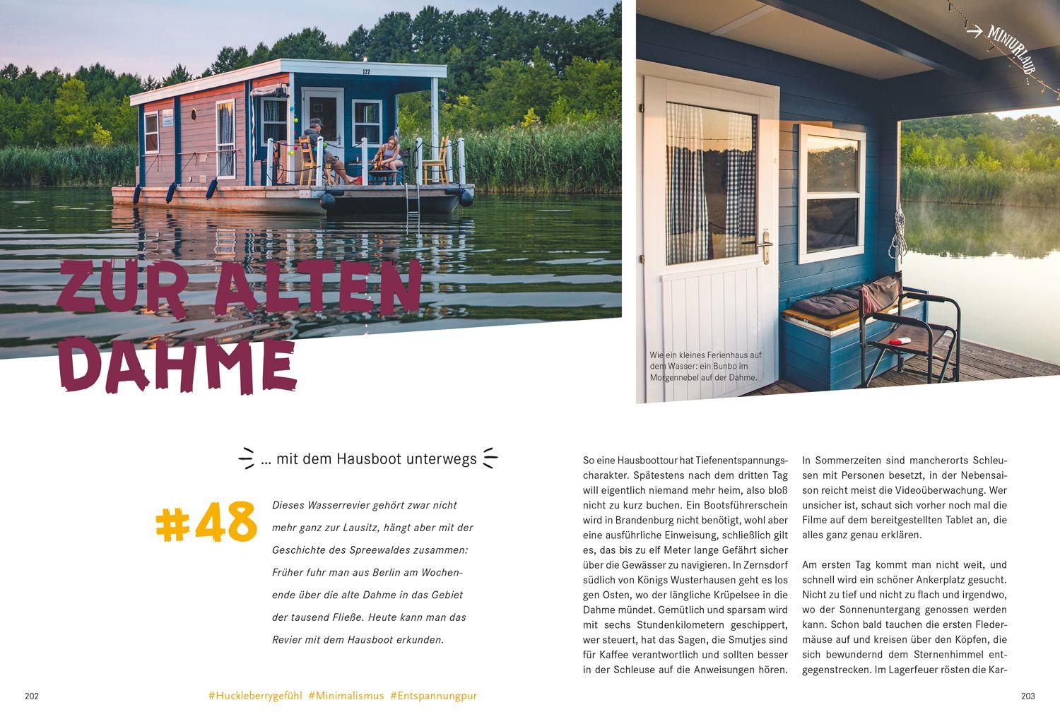 Beispielinhalt (Bild) 52 kleine & große Eskapaden Fläming, Niederlausitz und Spreewald