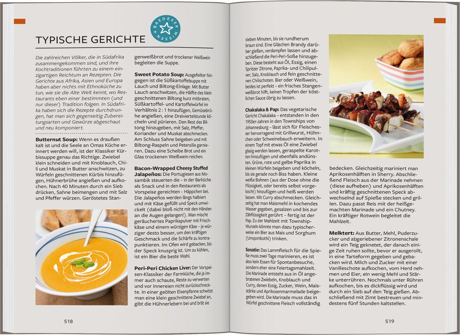 Beispielinhalt (Bild) Baedeker Reiseführer Südafrika, Eswatini, Lesotho