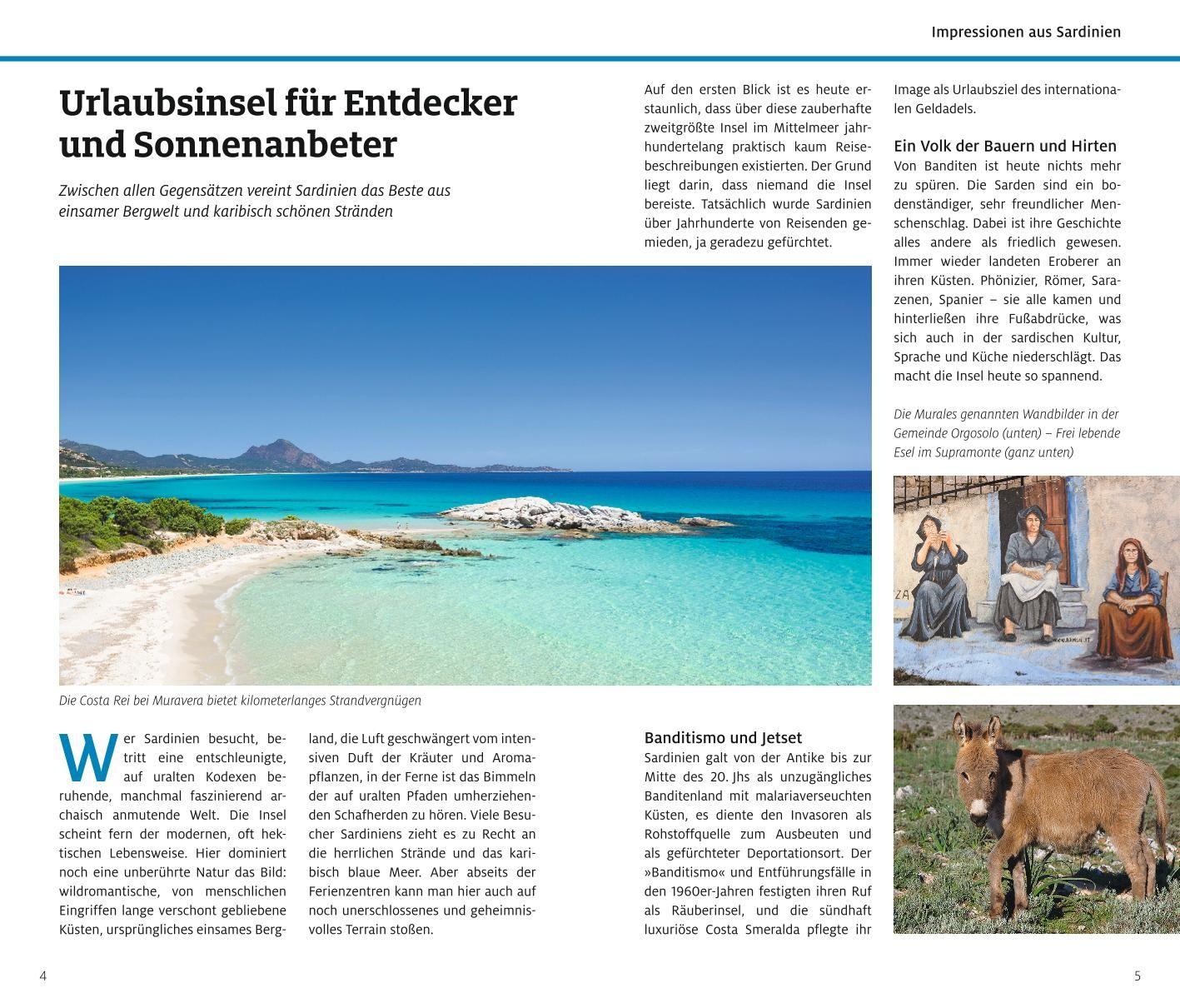 Beispielinhalt (Bild) ADAC Reiseführer Sardinien