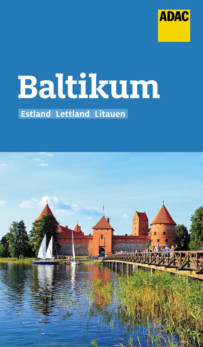 Vorderes Coverbild ADAC Reiseführer Baltikum