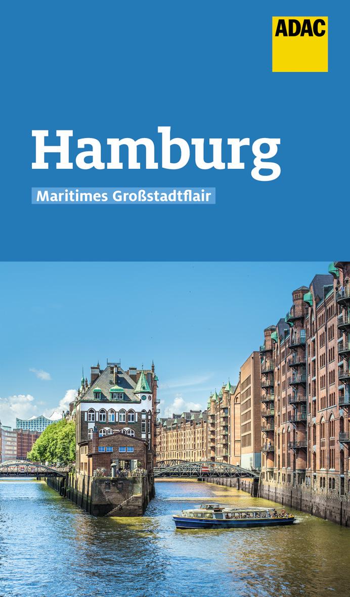 Vorderes Coverbild ADAC Reiseführer Hamburg