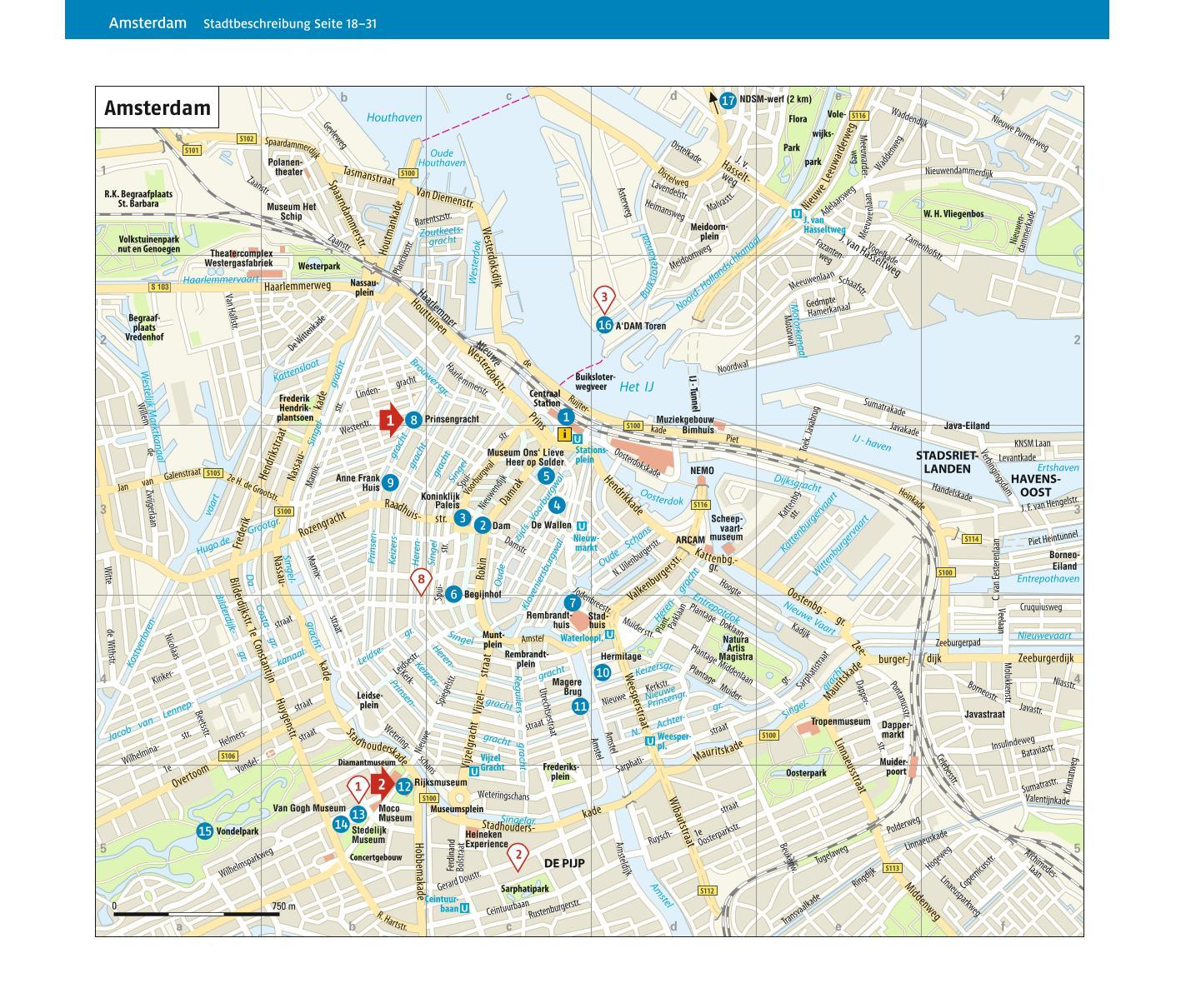 Beispielinhalt (Bild) ADAC Reiseführer Niederlande