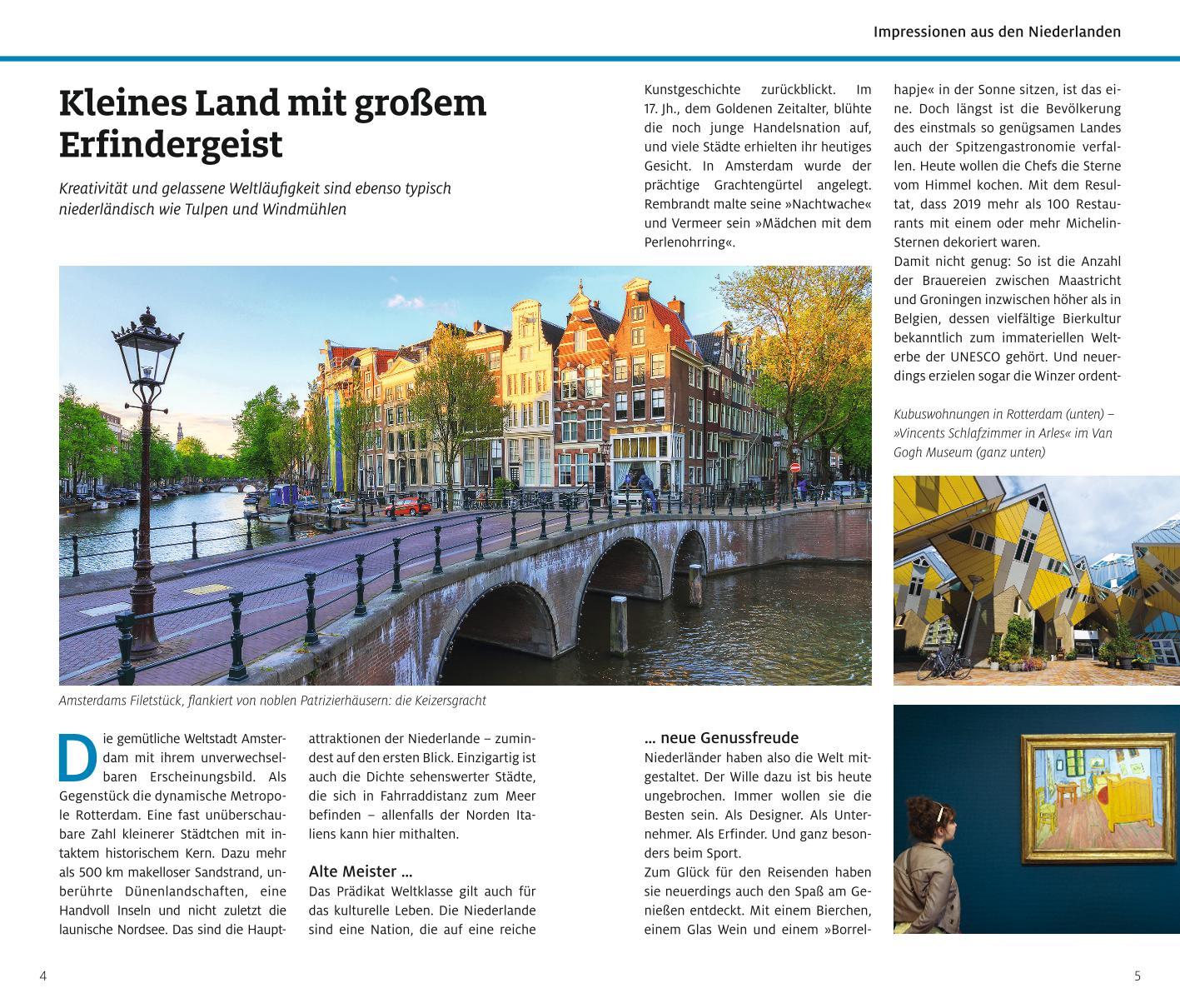 Beispielinhalt (Bild) ADAC Reiseführer Niederlande