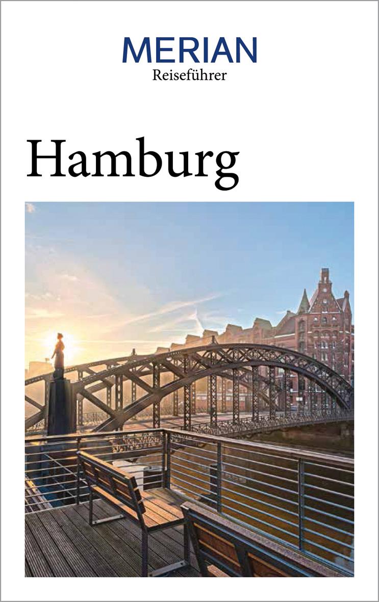 Vorderes Coverbild MERIAN Reiseführer Hamburg