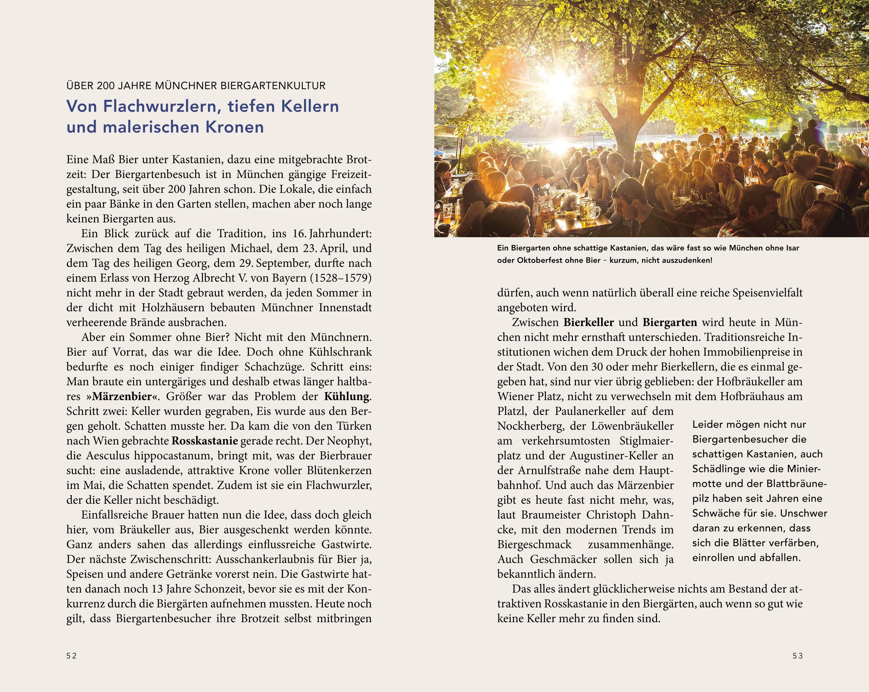 Beispielinhalt (Bild) MERIAN Reiseführer München