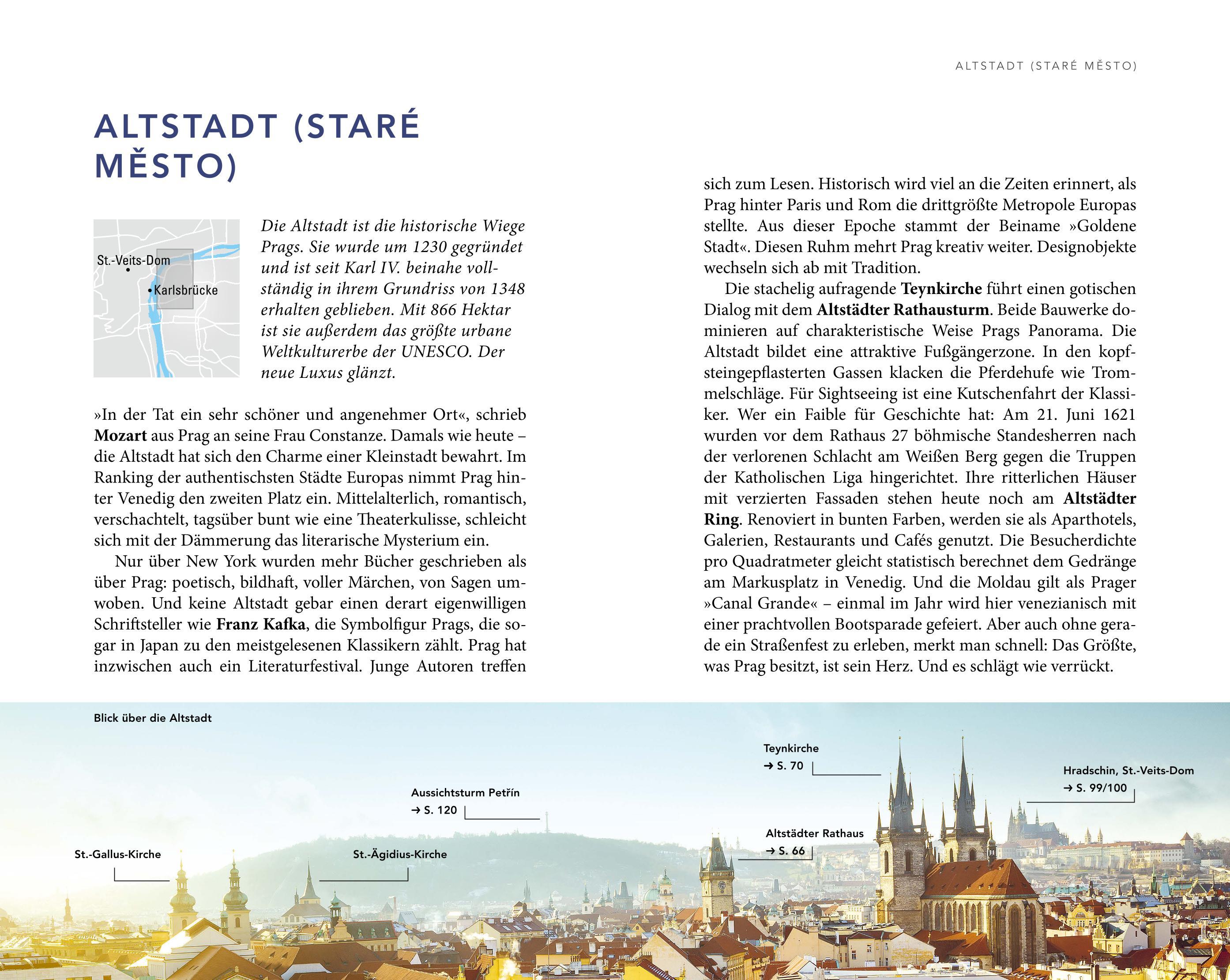 Beispielinhalt (Bild) MERIAN Reiseführer Prag