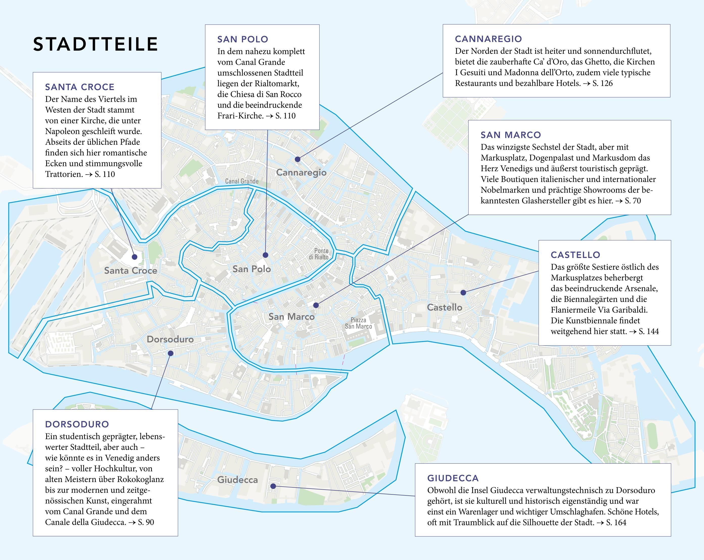 Beispielinhalt (Bild) MERIAN Reiseführer Venedig