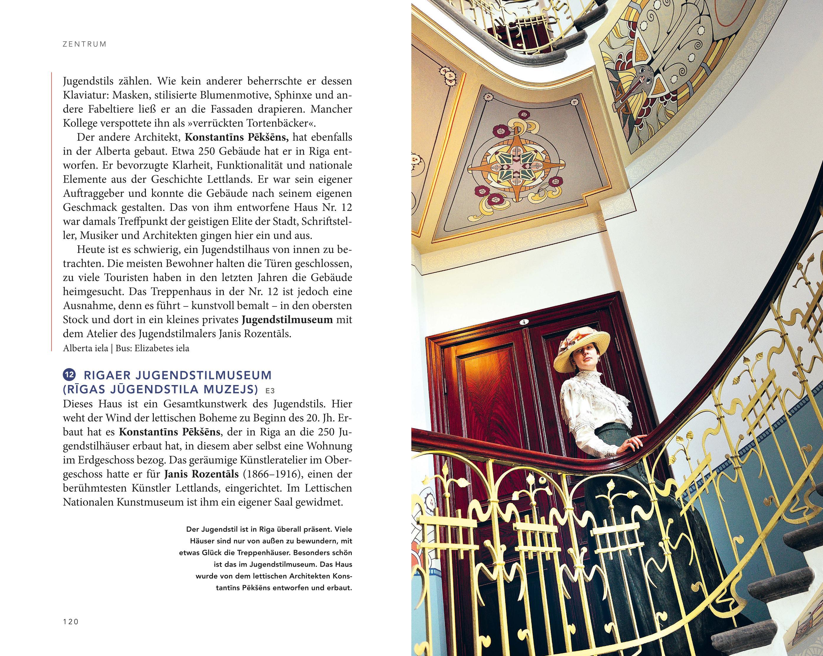 Beispielinhalt (Bild) MERIAN Reiseführer Riga