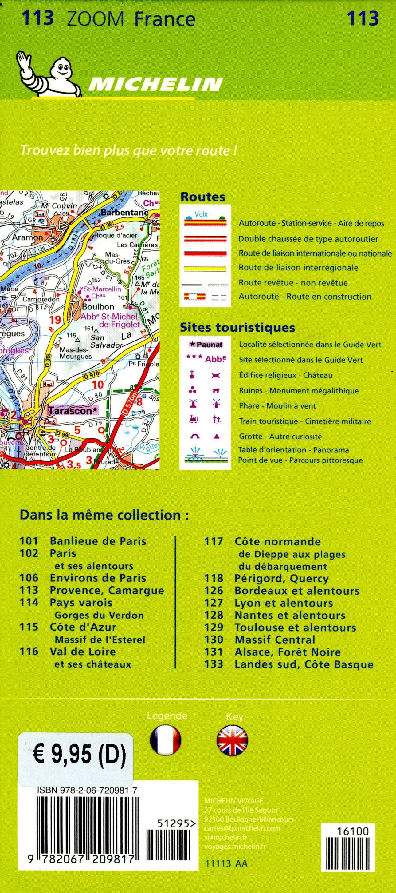 Beispielinhalt (Bild) Provence, Camargue - Zoom Map 113. 1 : 160 000