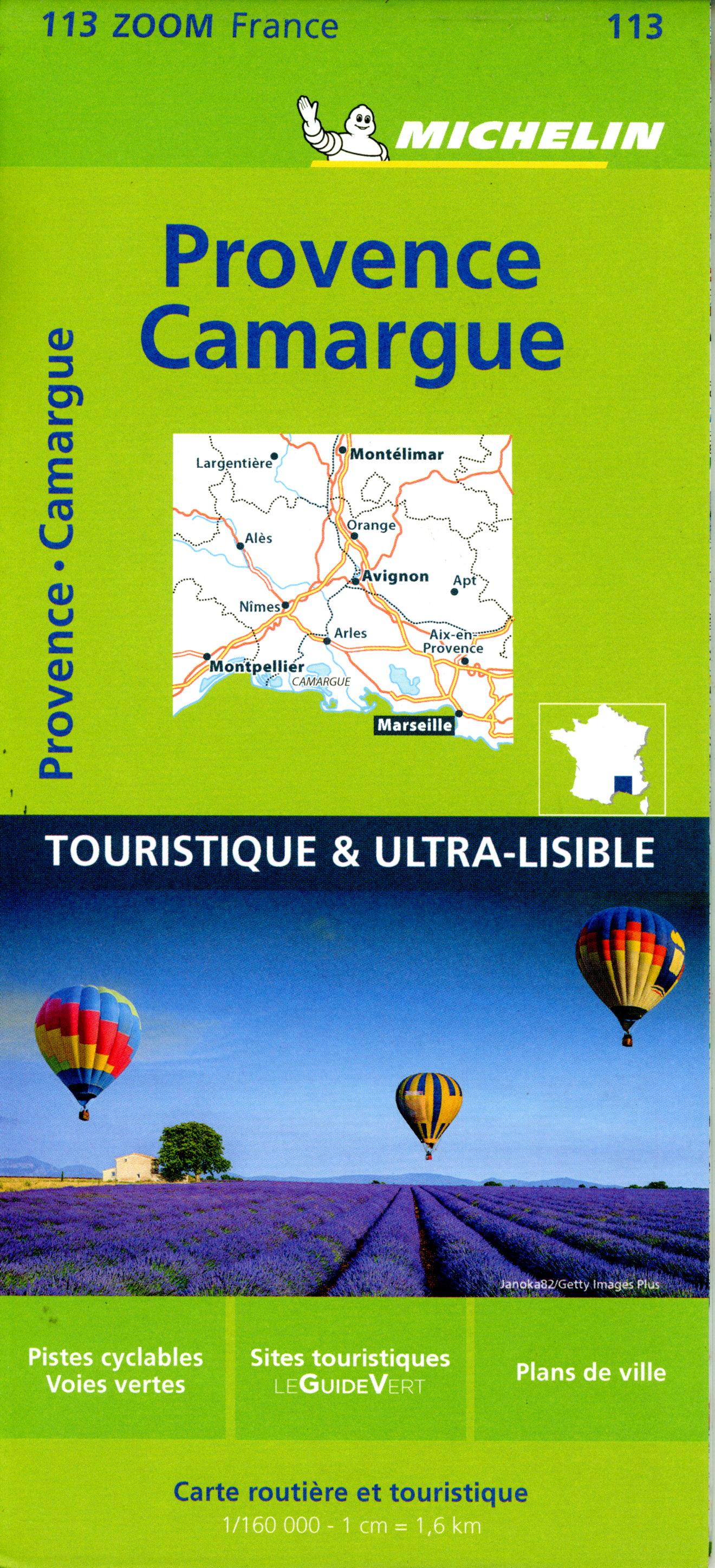 Vorderes Coverbild Provence, Camargue - Zoom Map 113. 1 : 160 000