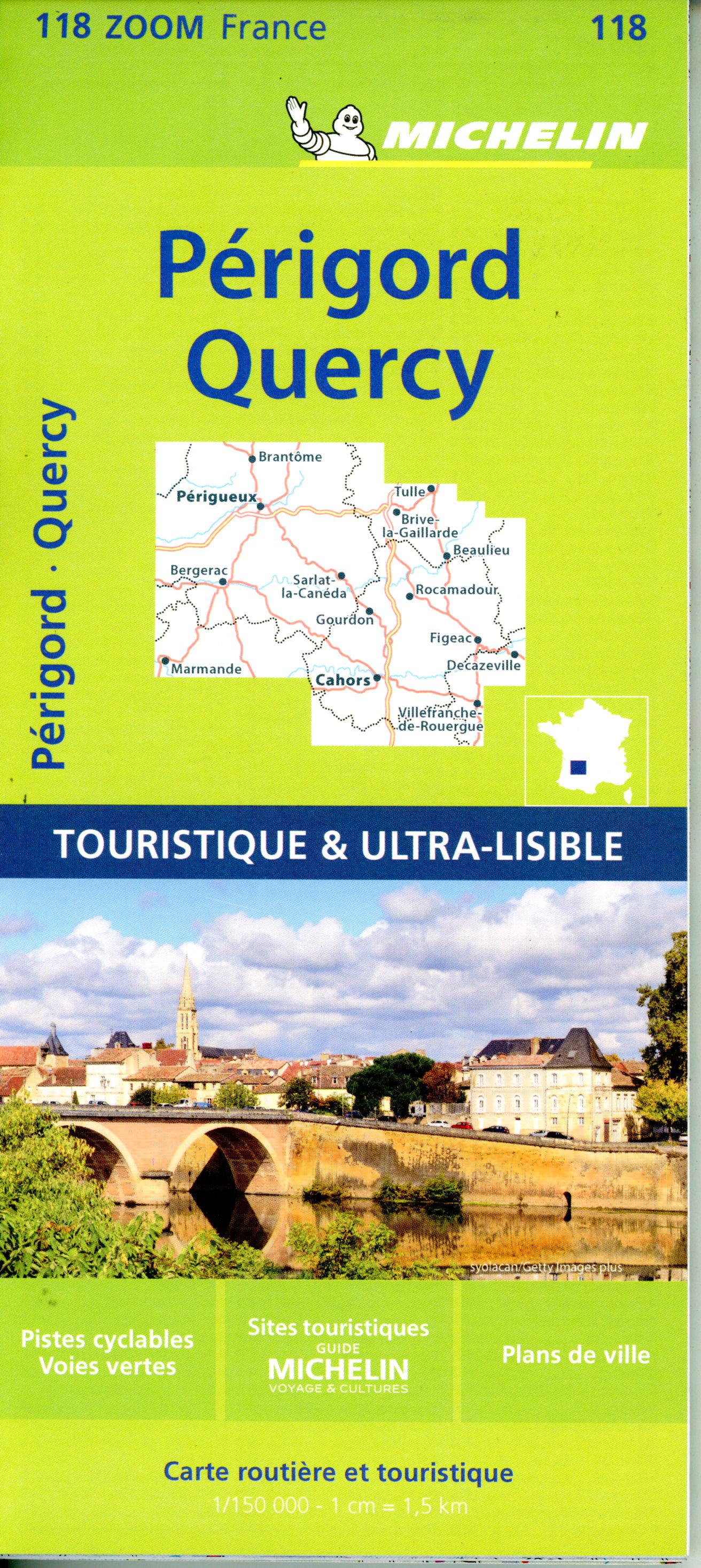 Vorderes Coverbild Quercy Perigord - Zoom Map 118