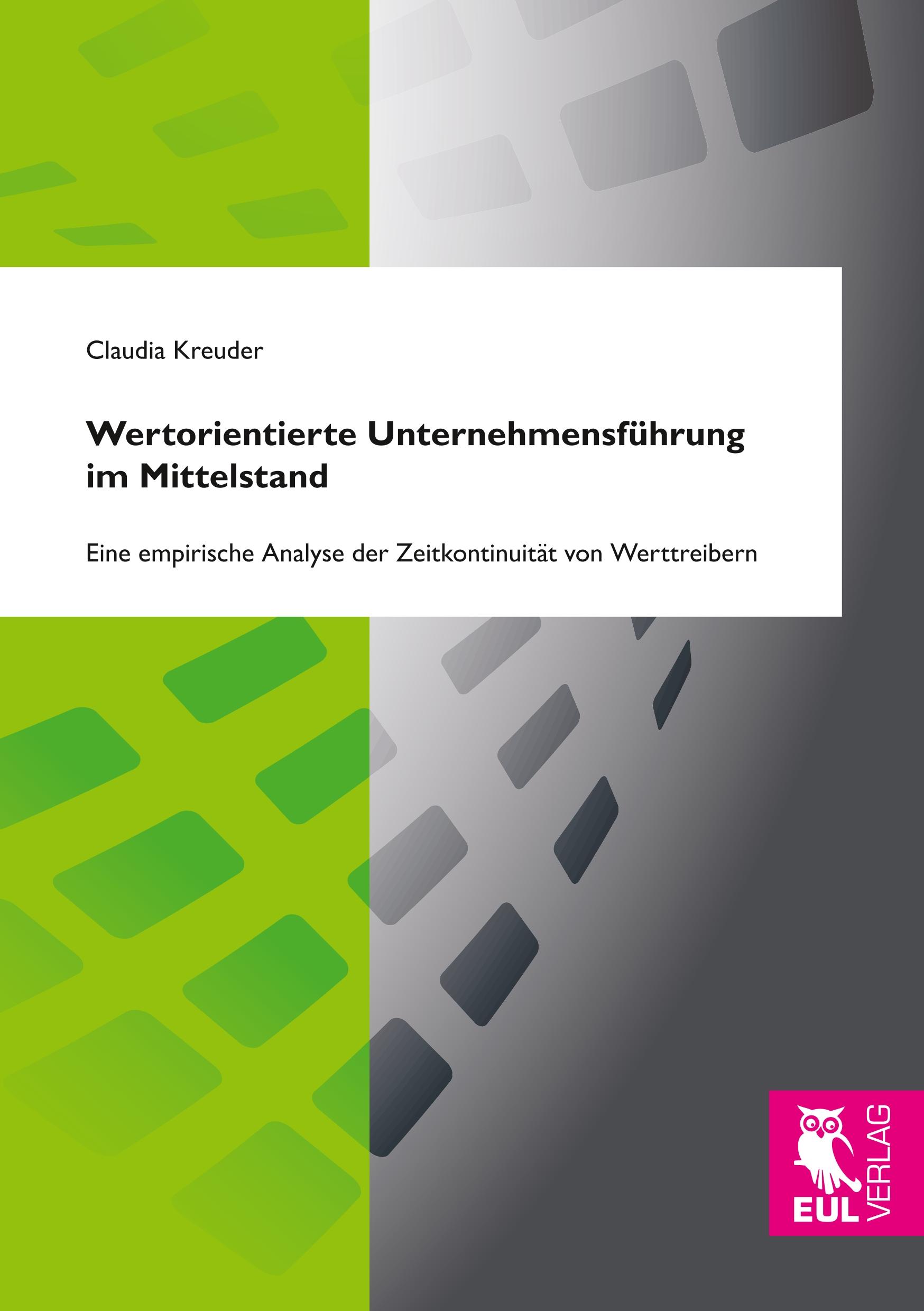 Vorderes Coverbild Wertorientierte Unternehmensführung im Mittelstand