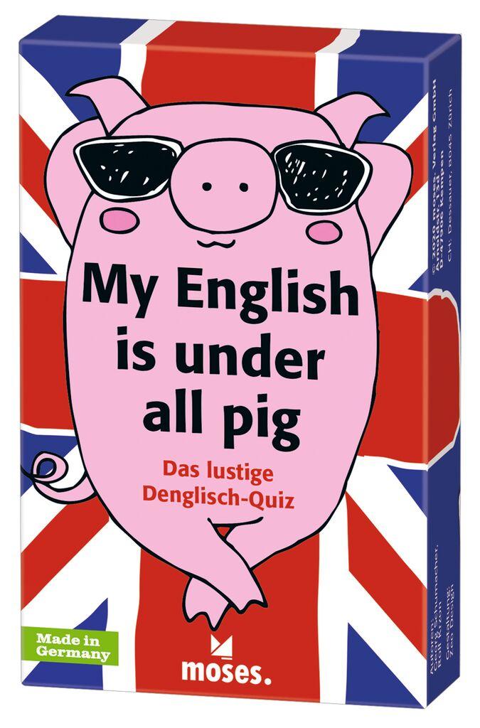 Vorderes Coverbild My English is under all pig