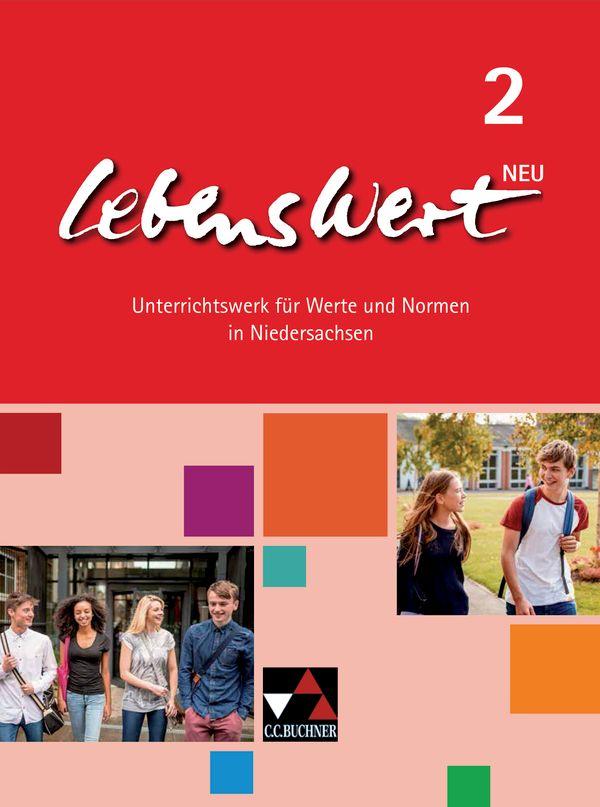 Vorderes Coverbild LebensWert - neu 2 Lehrbuch Niedersachsen