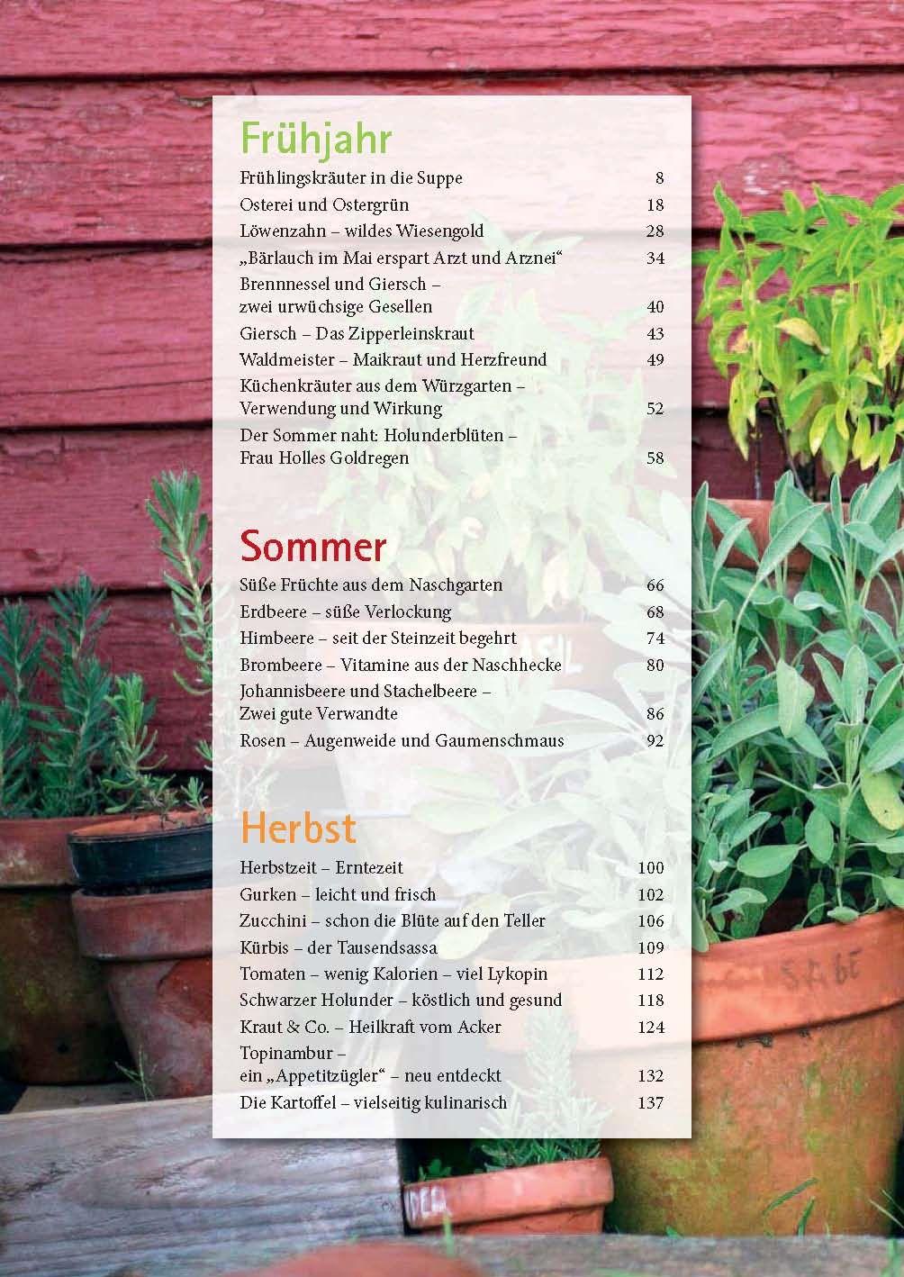 Beispielinhalt (Bild) Die Speisekammer der Natur