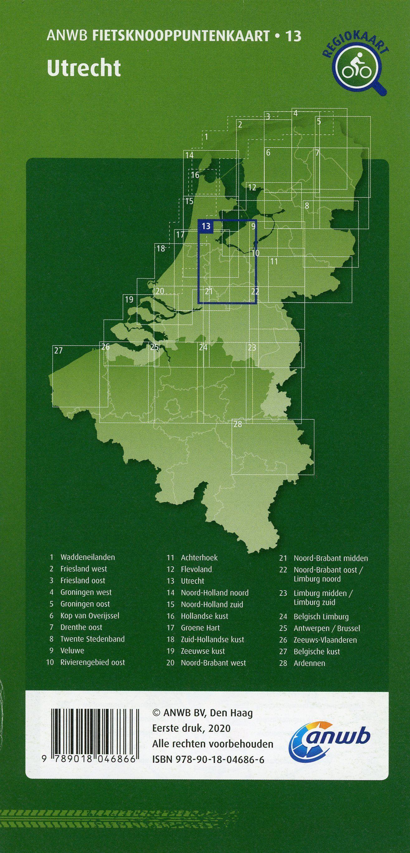 Beispielinhalt (Bild) Utrecht (Utrecht / Amersfoort / Amsterdam / Almere) 1:100 000