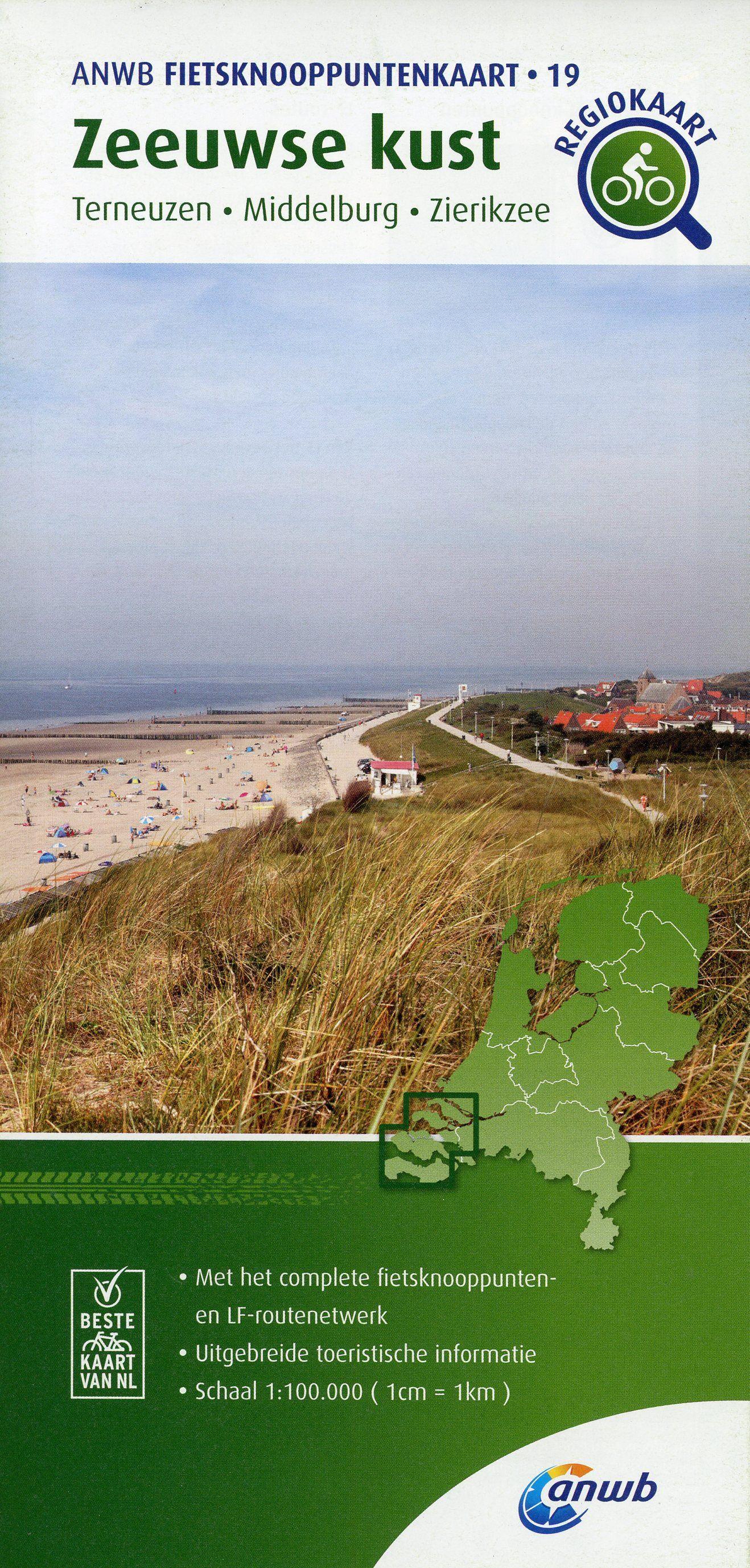 Vorderes Coverbild Zeeuwse kust (Terneuzen/Middelburg/Zierikzee) 1:100 000