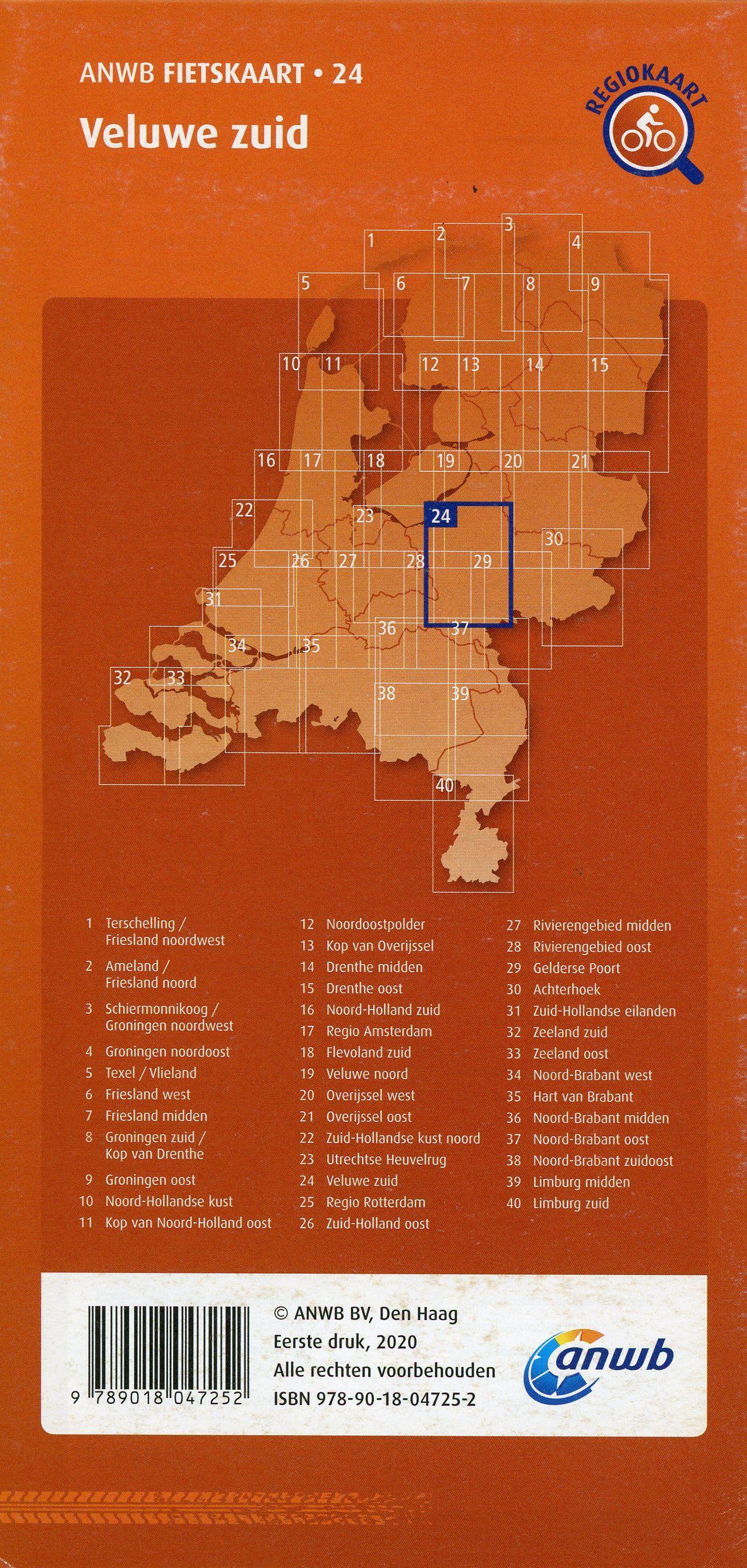 Beispielinhalt (Bild) Veluwe zuid (Otterlo) 1:66 000