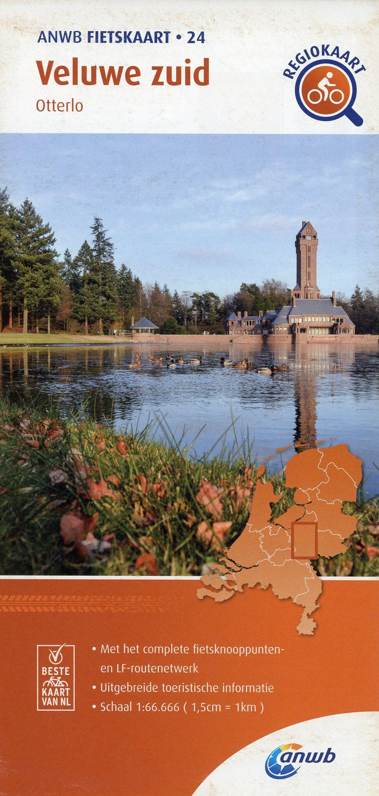 Vorderes Coverbild Veluwe zuid (Otterlo) 1:66 000