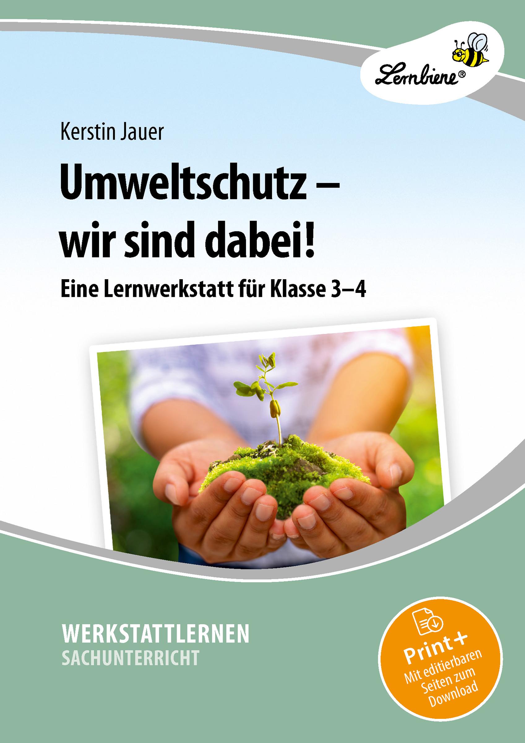 Vorderes Coverbild Umweltschutz - wir sind dabei!