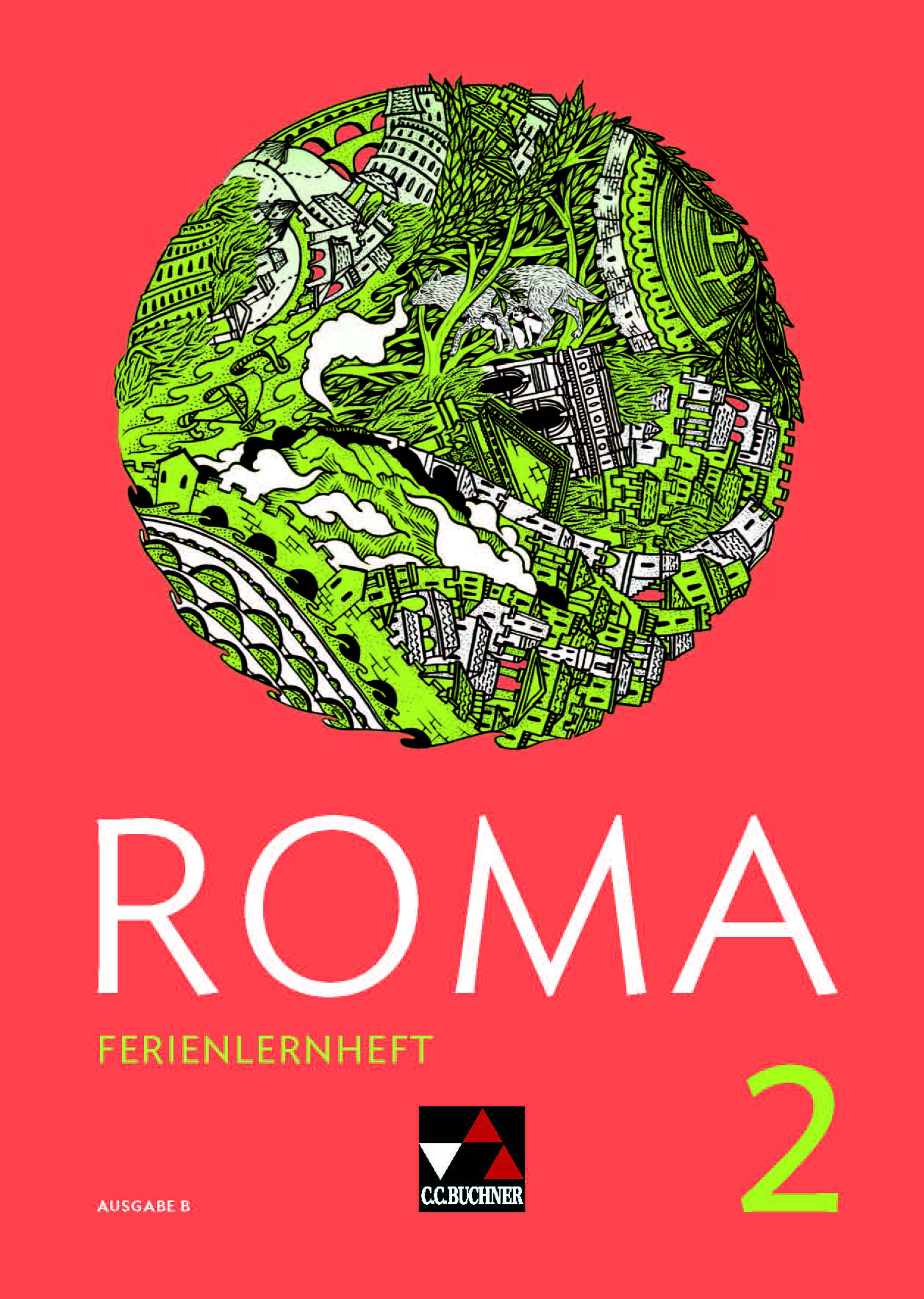Vorderes Coverbild ROMA B Ferienlernheft 2