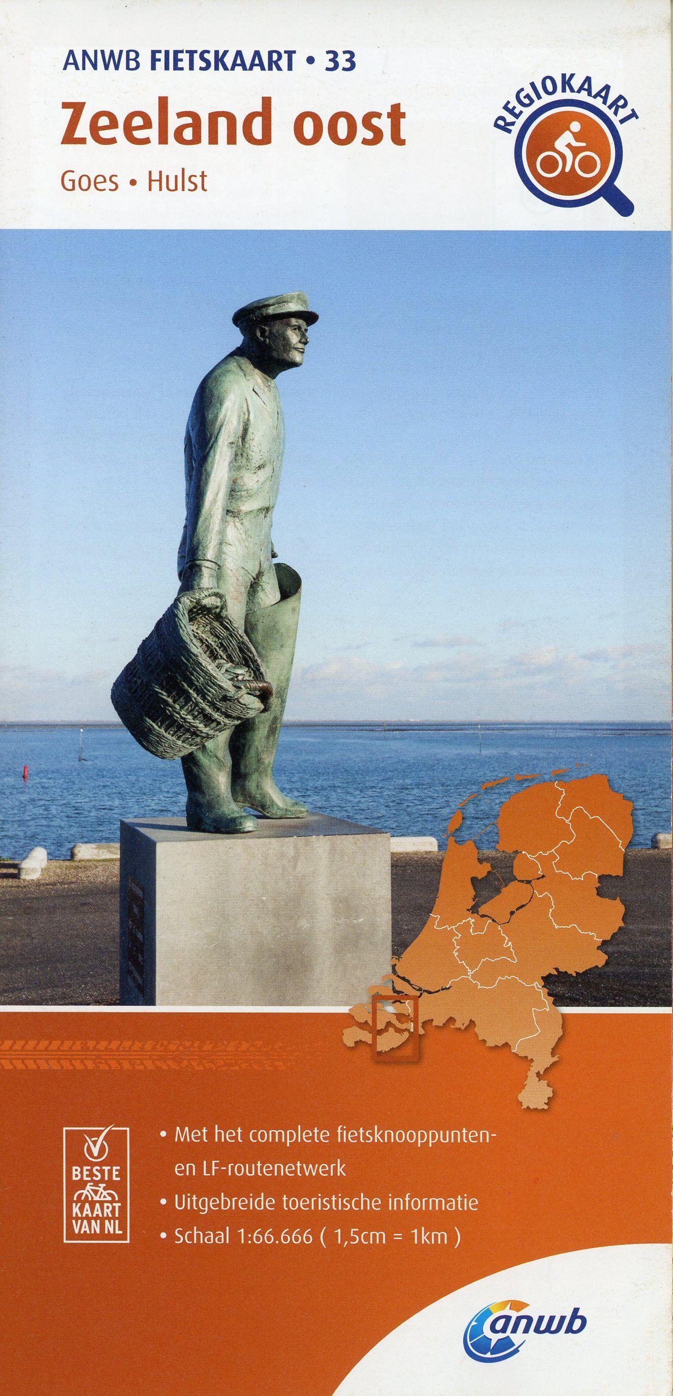 Vorderes Coverbild Zeeland oost (Goes / Hulst) 1 : 66 000